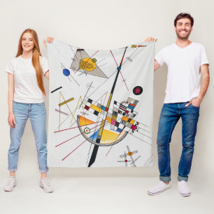Cobertor De Velo Tensão Delicada n.o 85, Wassily Kandinsky