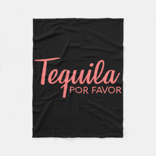 Cobertor De Velo Tequila Por Favor Camisa Cinco De Mayo Bebendo Tee