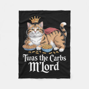 Cobertor De Velo Tera Os Carboidratos, Senhor Gato Engraçado Memóri