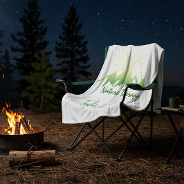 Cobertor De Velo Terapia da natureza Acampamento familiar personali