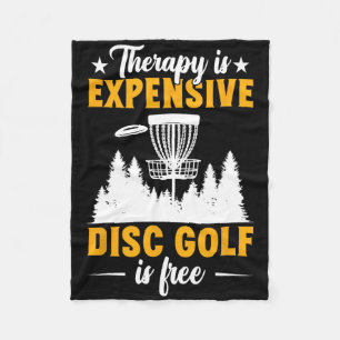 Cobertor De Velo Terapia de Disc Golf É Cara Jogador de Disc Golf