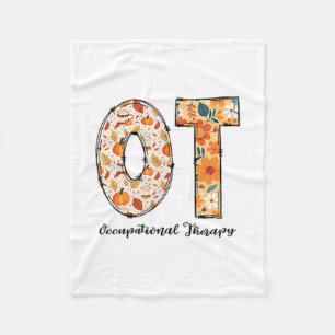 Cobertor De Velo Terapia Ocupacional Queda Ota Autumn Thanksgivi