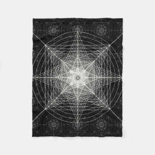 Cobertor De Velo Terceira geometria sagrado dimensional