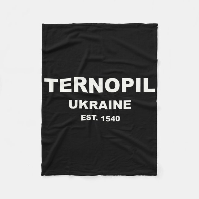 Cobertor De Velo Ternopil Ucrânia  (Frente)
