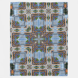 Cobertor De Velo Terra de 8 Bits decorativa Satin de vidro pousado