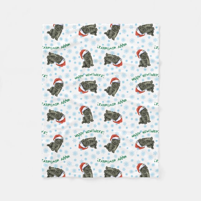 Cobertor De Velo Terra Nova de Natal (Frente)