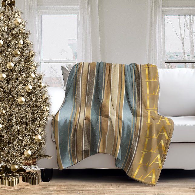 Cobertor De Velo Terra Tona Natal Fa La Pattern#27 ID1009 (Criador carregado)