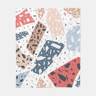 Cobertor De Velo Terrazzo floor marble seamless hand drawn pattern 