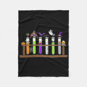 Cobertor De Velo Test Tube Chemistry Nerd de Ciência Spooky Ha
