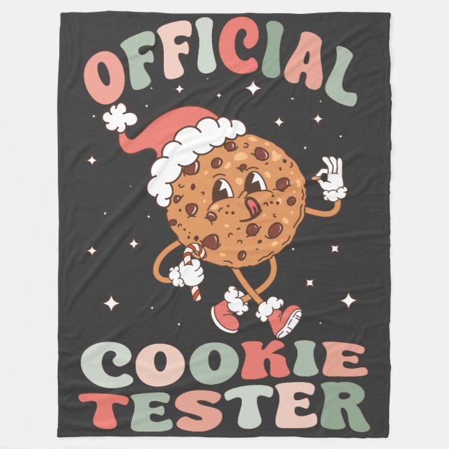 Cobertor De Velo Testador Oficial de Cookies (Frente)