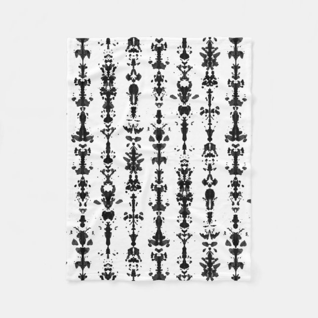 Cobertor De Velo Teste de Rorschach (Frente)