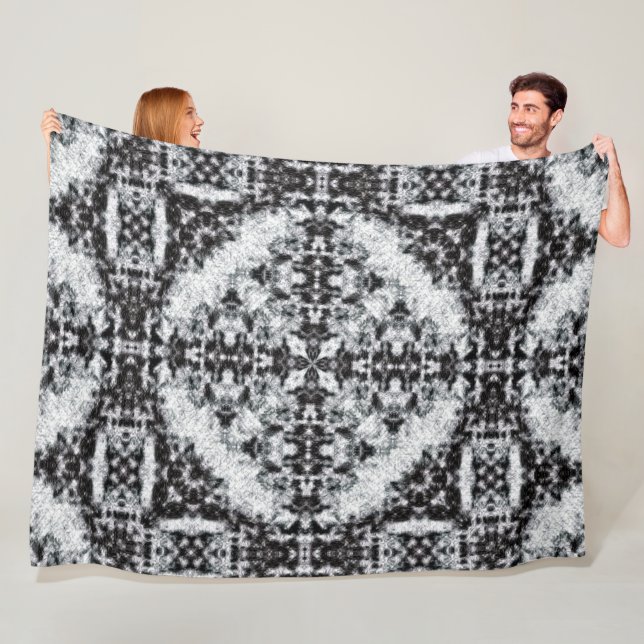 Cobertor De Velo Teste padrão cerimonial da edredão do guerreiro (In Situ)