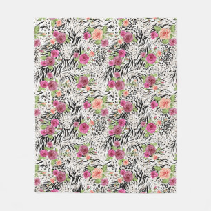 Cobertor De Velo Teste padrão com impressões animais