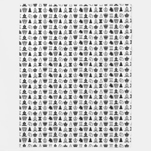 Cobertor De Velo Teste padrão da parte de xadrez