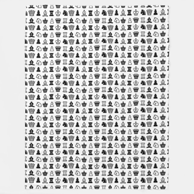 Cobertor De Velo Teste padrão da parte de xadrez (Frente)