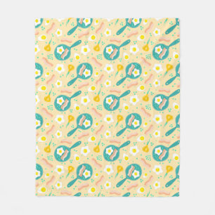 Cobertor De Velo Teste padrão do pequeno almoço