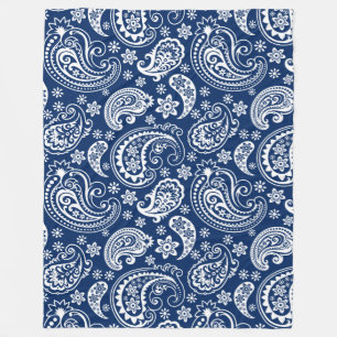 Cobertor De Velo Teste padrão elegante de Paisley do vintage do