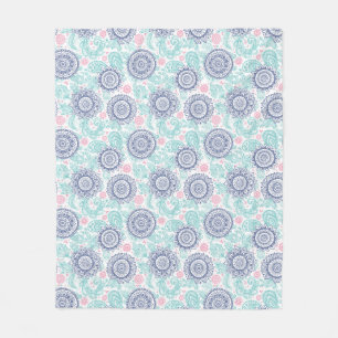 Cobertor De Velo Teste padrão étnico de Paisley