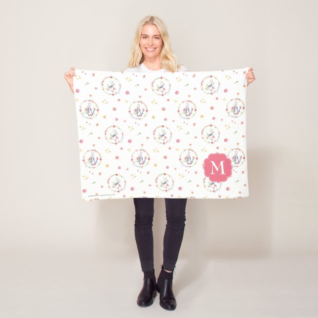 Cobertor De Velo Teste padrão floral da grinalda do coelho | de (In Situ)