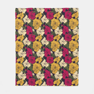 Cobertor De Velo Teste padrão floral elegante