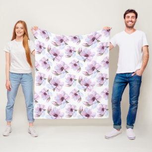 Cobertor De Velo Teste padrão floral romântico