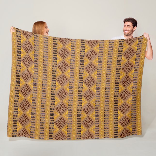 Cobertor De Velo teste padrão geométrico tribal africano étnico (In Situ)