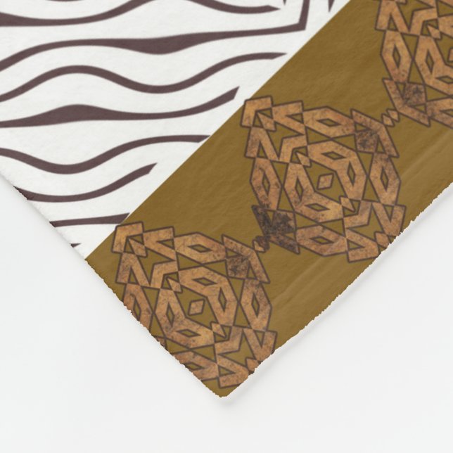 Cobertor De Velo teste padrão sem emenda africano étnico (Quina)