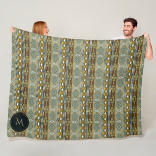 Cobertor De Velo teste padrão tribal étnico do sudoeste