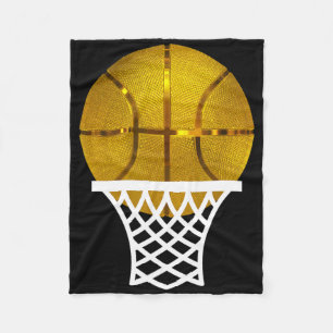 Cobertor De Velo Teto Gráfico Mvp De Troféus De Bysketbyll Dourado