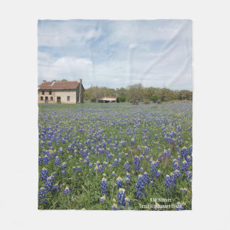 Cobertor De Velo Texas Bluebonnet House