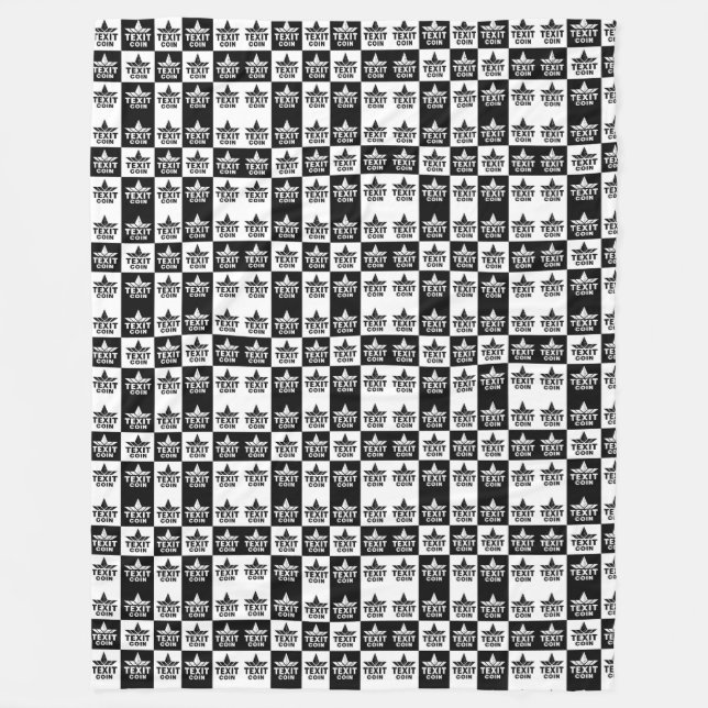 Cobertor De Velo TexitCoin Large Fleece (Frente)