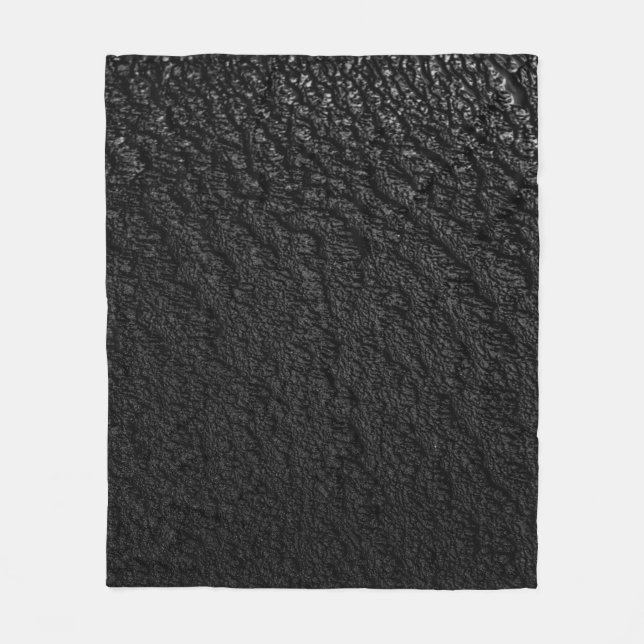 Cobertor De Velo Têxteis florais negros e cinzas (Frente)