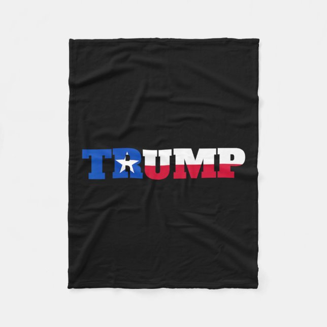 Cobertor De Velo Textos Trump Para Trump (Frente)