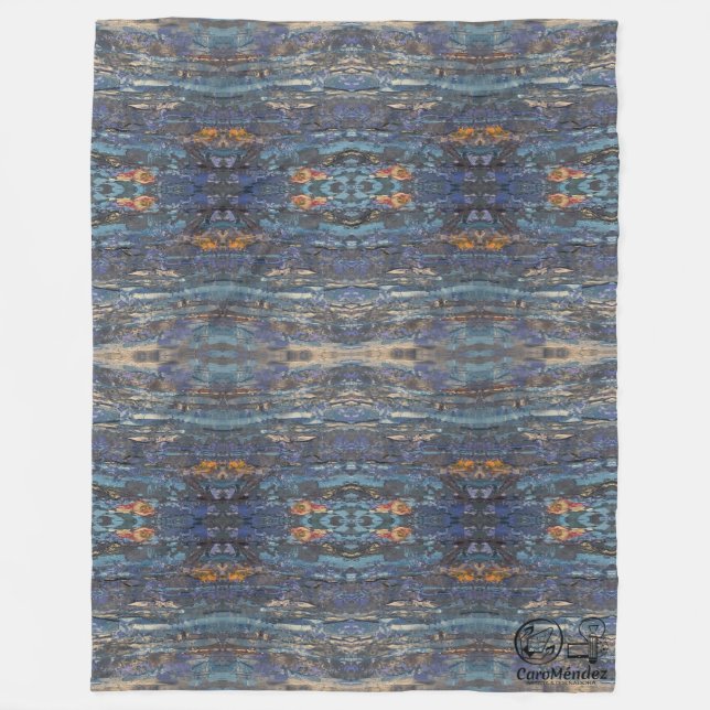 Cobertor De Velo Textura #1 de obra La roca (Frente)