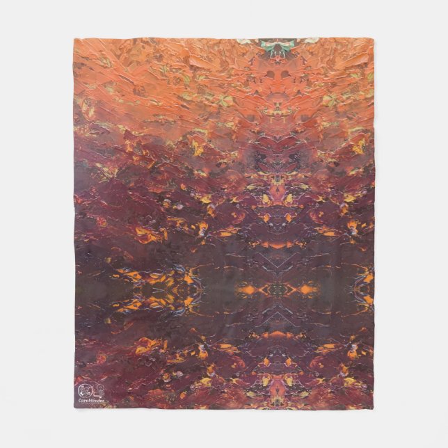 Cobertor De Velo Textura #3 de la obra La puesta del sol (Frente)