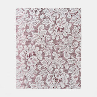 Cobertor De Velo Textura branca de local elegância fina com bea sem