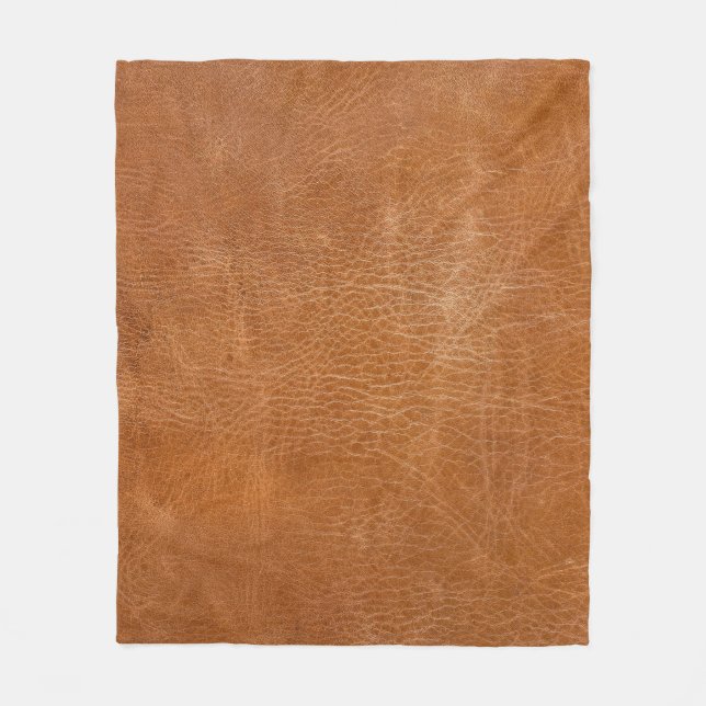 Cobertor De Velo Textura de couro antiga, couro TAN,textura,retroce (Frente)
