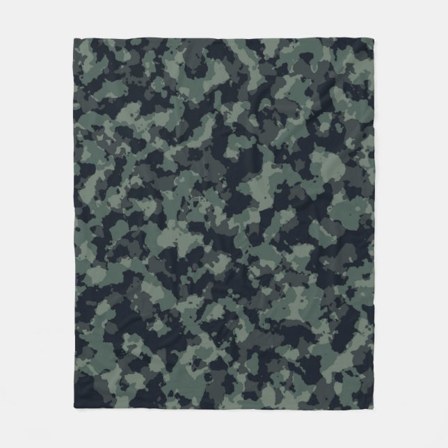 Cobertor De Velo Textura militar de Camouflage (Frente)