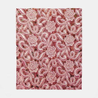 Cobertor De Velo Textura rosa fina de rendas com uma bela vinda
