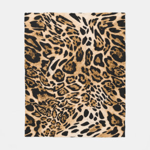 Cobertor De Velo Textura sem leopardo, pele de animal
