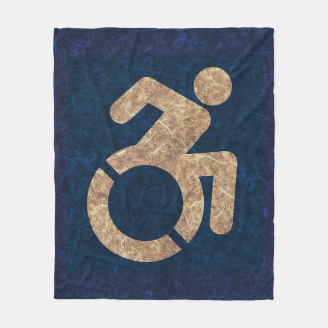 Cobertor De Velo Texturizado para Deficientes (Frente)