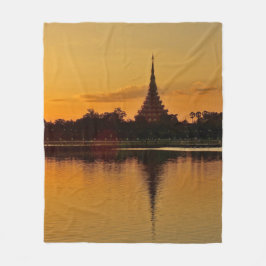 Cobertor De Velo Thailand - sunset in Khon Kaen