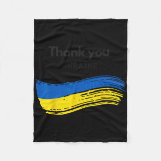 Cobertor De Velo Thank You Ukraine 