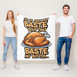 Cobertor De Velo Thanksgiving Fleece Blanket