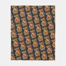 Cobertor De Velo Thanksgiving Fleece Blanket