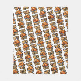Cobertor De Velo Thanksgiving Fleece Blanket
