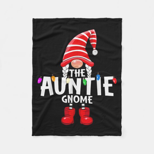 Cobertor De Velo The Auntie Gnome Christmas Matching Pajama  (Frente)