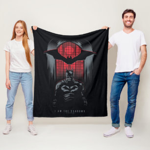Cobertor De Velo The Batman Window Pane Outline