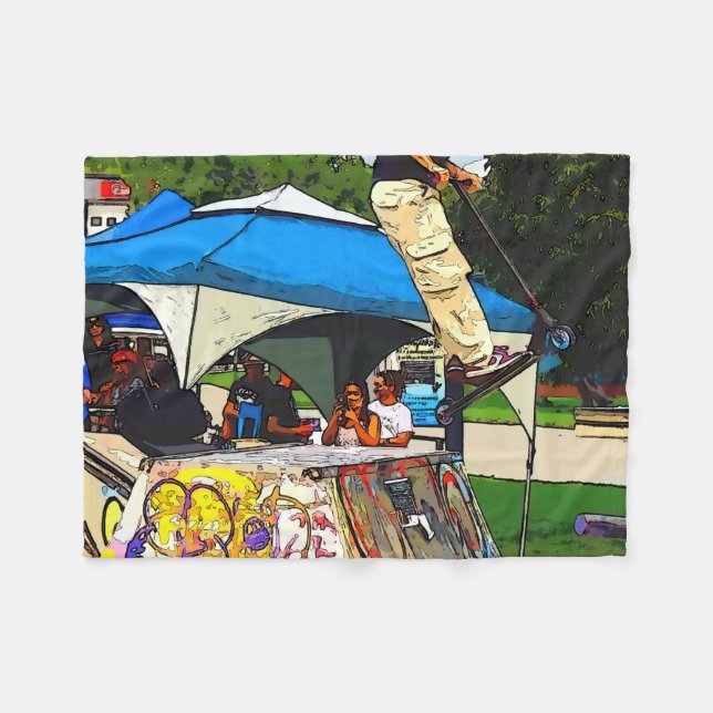 Cobertor De Velo The Big Jump - Scooter Trick (Frente (Horizontal))