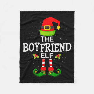 Cobertor De Velo The Boyfriend Elf Christmas Family Matching Pajama